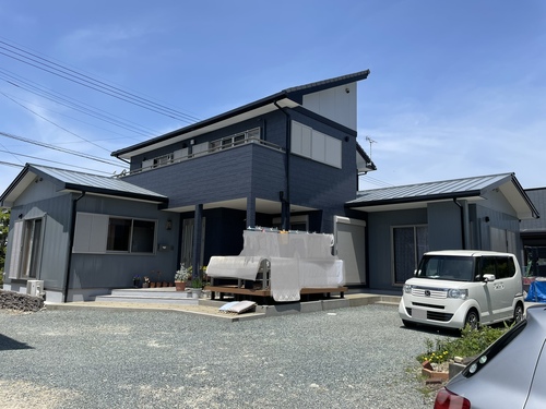 施工後　戸建 外壁塗装、屋根塗装